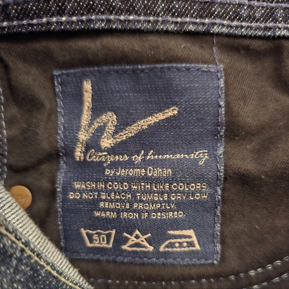 Citizens Of Humanity Dark Blue Flare Jeans 29 x 31 - Picture 5 of 9